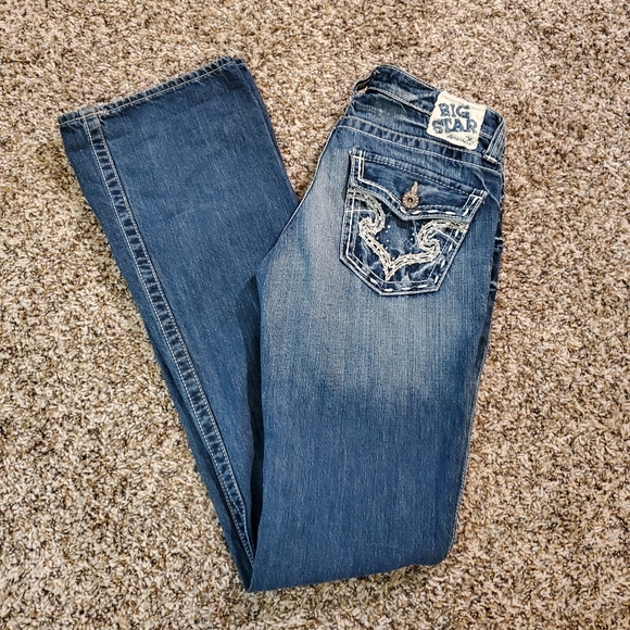 Big Star Denim - Big Star Casey K jeans size 27XXL EUC low rise fit